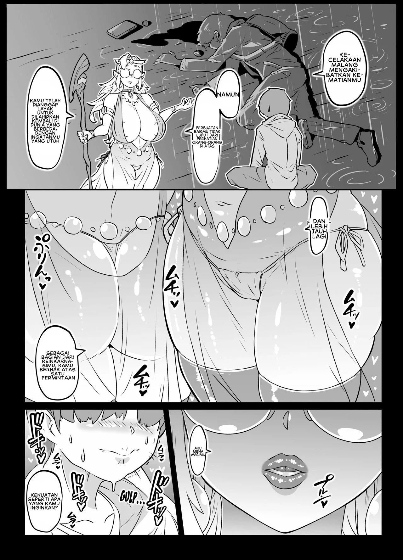 Isekai Tensei no Megami-sama to Noukou Jounetsu Fudeoroshi Seikou - Chapter 1 10