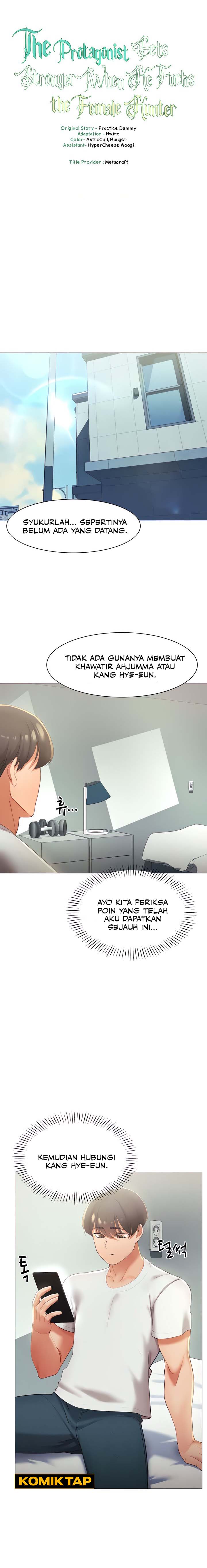 The Protagonist Gets Stronger When He Fucks the Female Hunter - Chapter 11 1