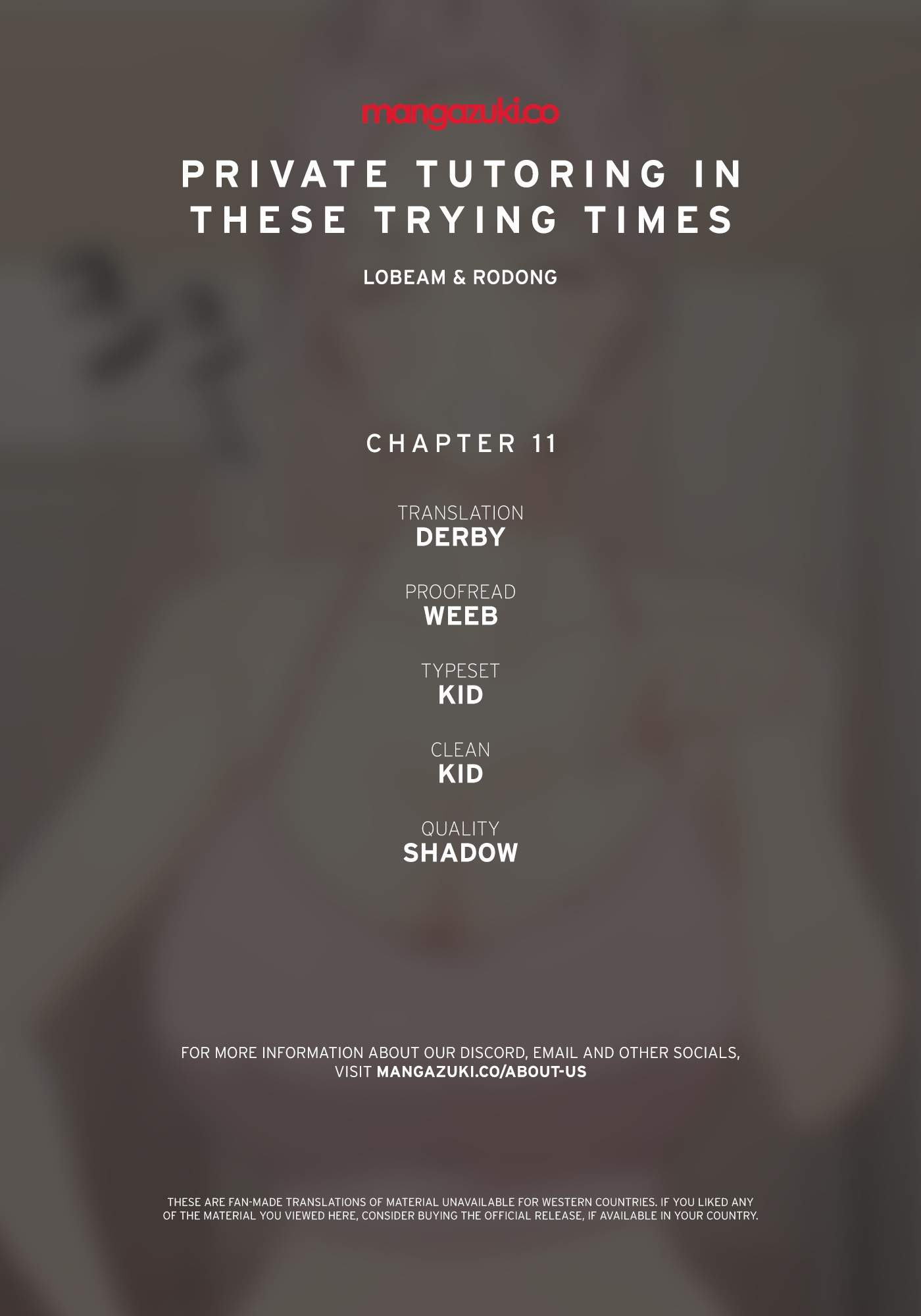 Private Tutoring in These Trying Times - Chapter 11 2