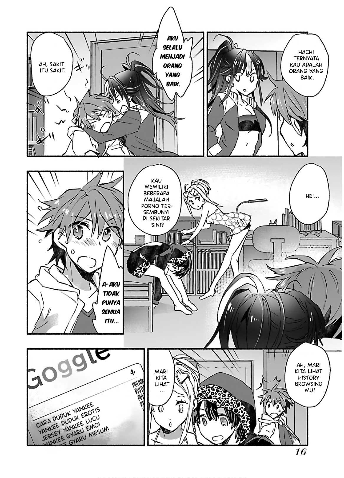 Yankee Musume ni Natsukarete Kotoshi mo Juken ni Shippai Shisou Desu - Chapter 06 18