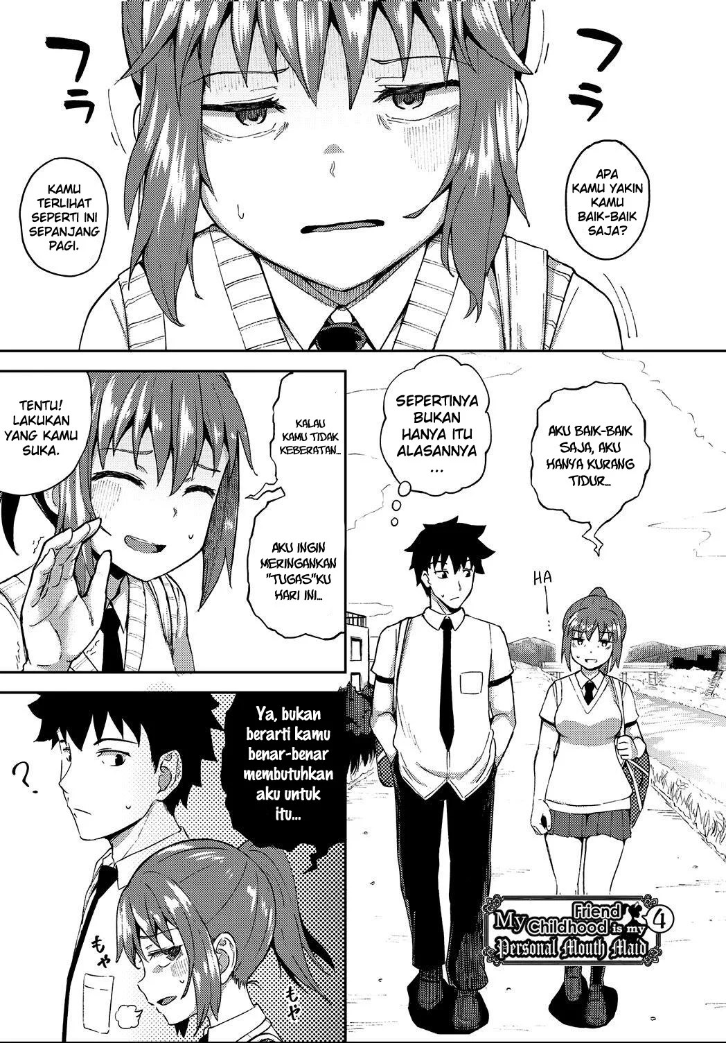 Osananajimi wa Ore no Senzoku Okuchi Maid - Chapter 4 3