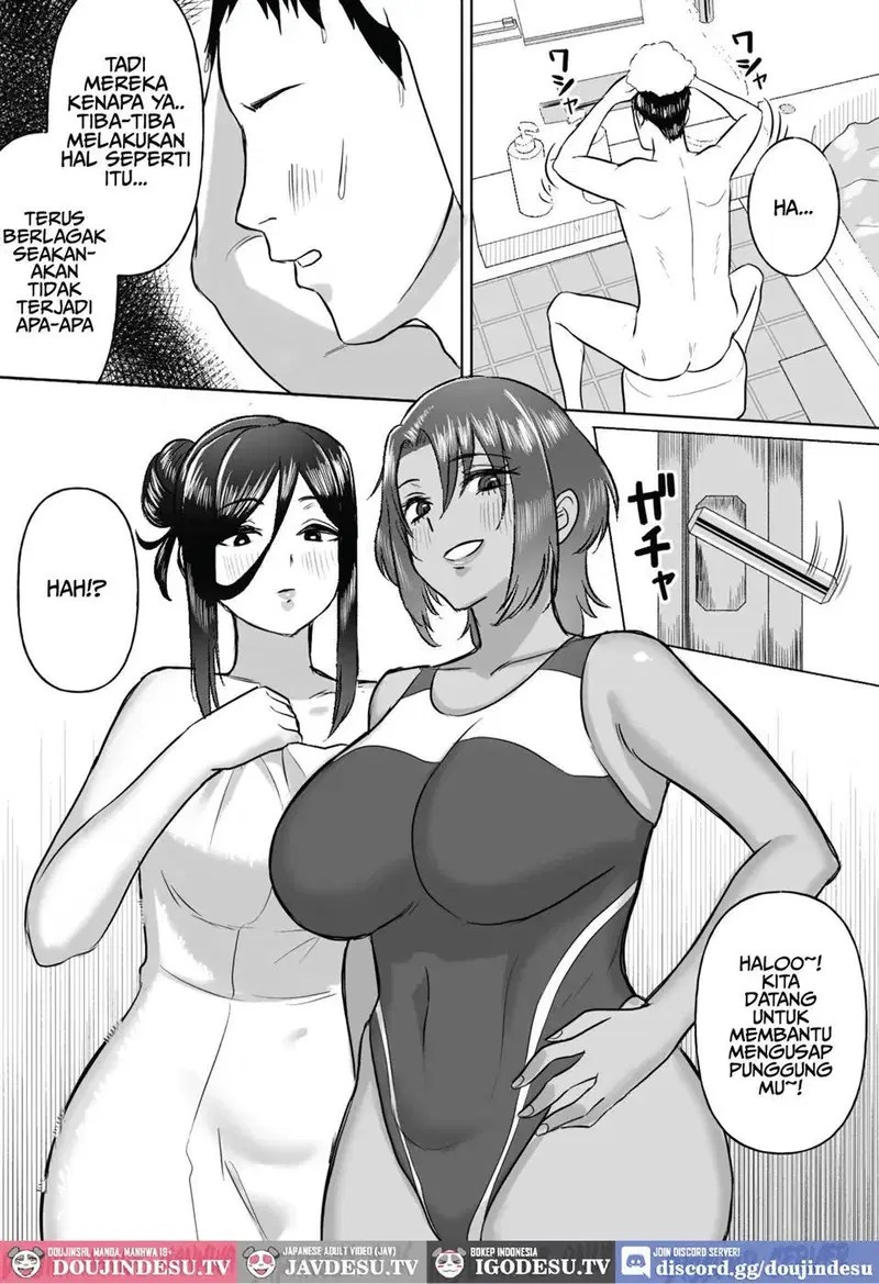 Dekai Osananajimi-tachi ni Hasamarete Ase Daku Harem Ecchi - Chapter 1 24