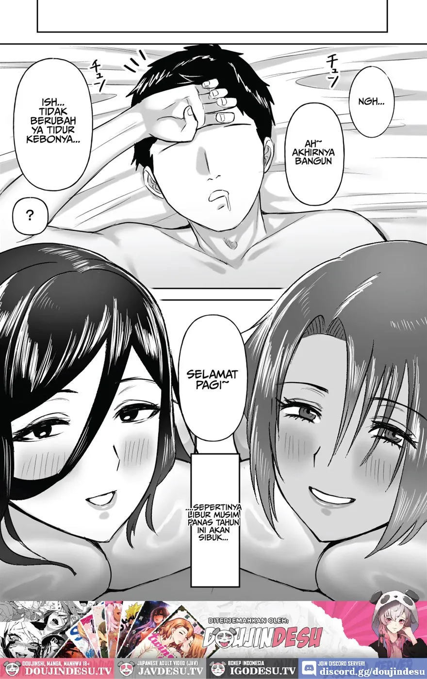 Dekai Osananajimi-tachi ni Hasamarete Ase Daku Harem Ecchi - Chapter 1 62