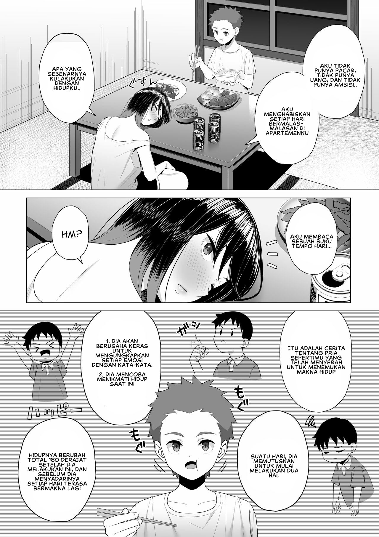 Yopparai Nee-chan no Jinsei ga Kouten suru Koudou Henyou - Chapter 1 9